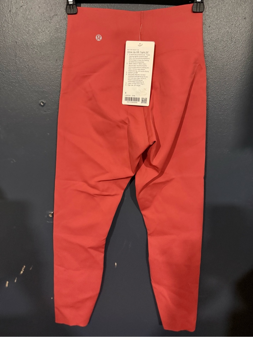 lululemon athletica Size 6 Red High-Rise Leggings